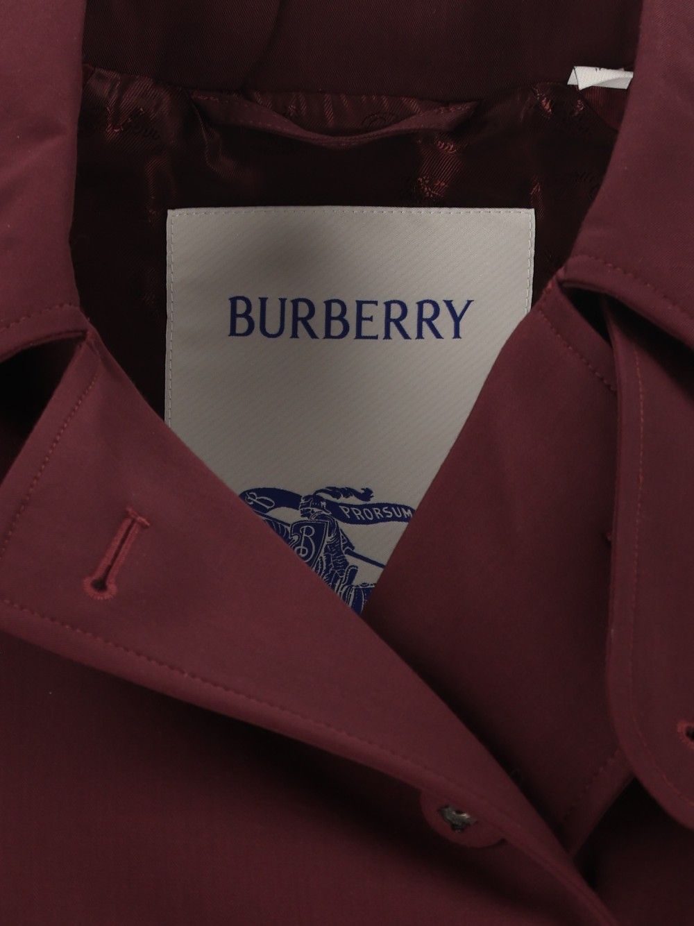 Burberry Mayfair Trench Jacket Giacche - Bordeaux | 4ecfc0f7065564281a91fea7dda2c5587f45834e