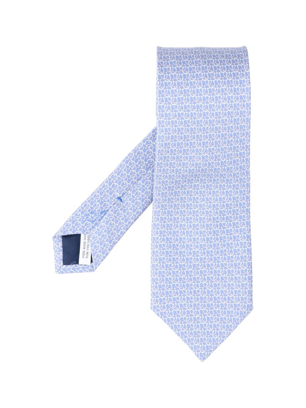 Ferragamo Gancino Ties And Bow Ties - Light blue | 000589a9eec6fcff89e0093aa3e5cc5dd1e1d447