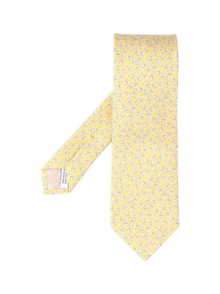 Ferragamo Charlie Ties And Bow Ties - Giallo | 7ca8824eb6909fc063ab868162f6b13429d516d0