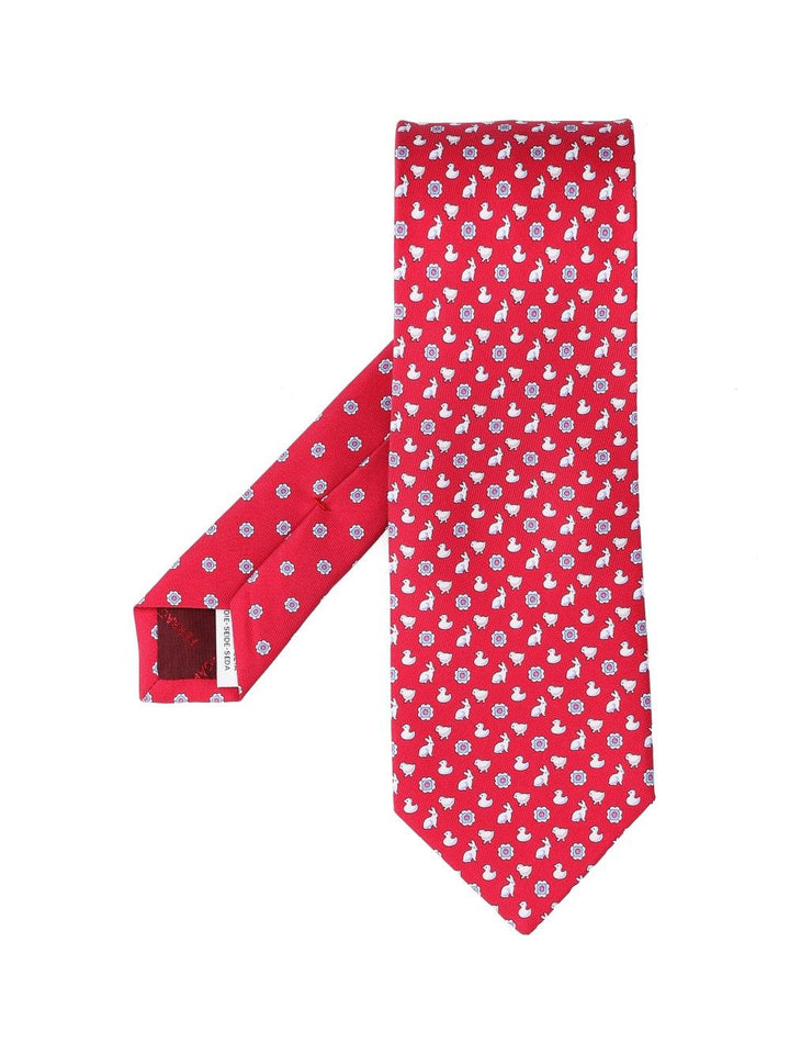 Ferragamo Charme Ties And Bow Ties - Rosso | 886b8a36b292ecfcd0295f9bbc2366456f230d51