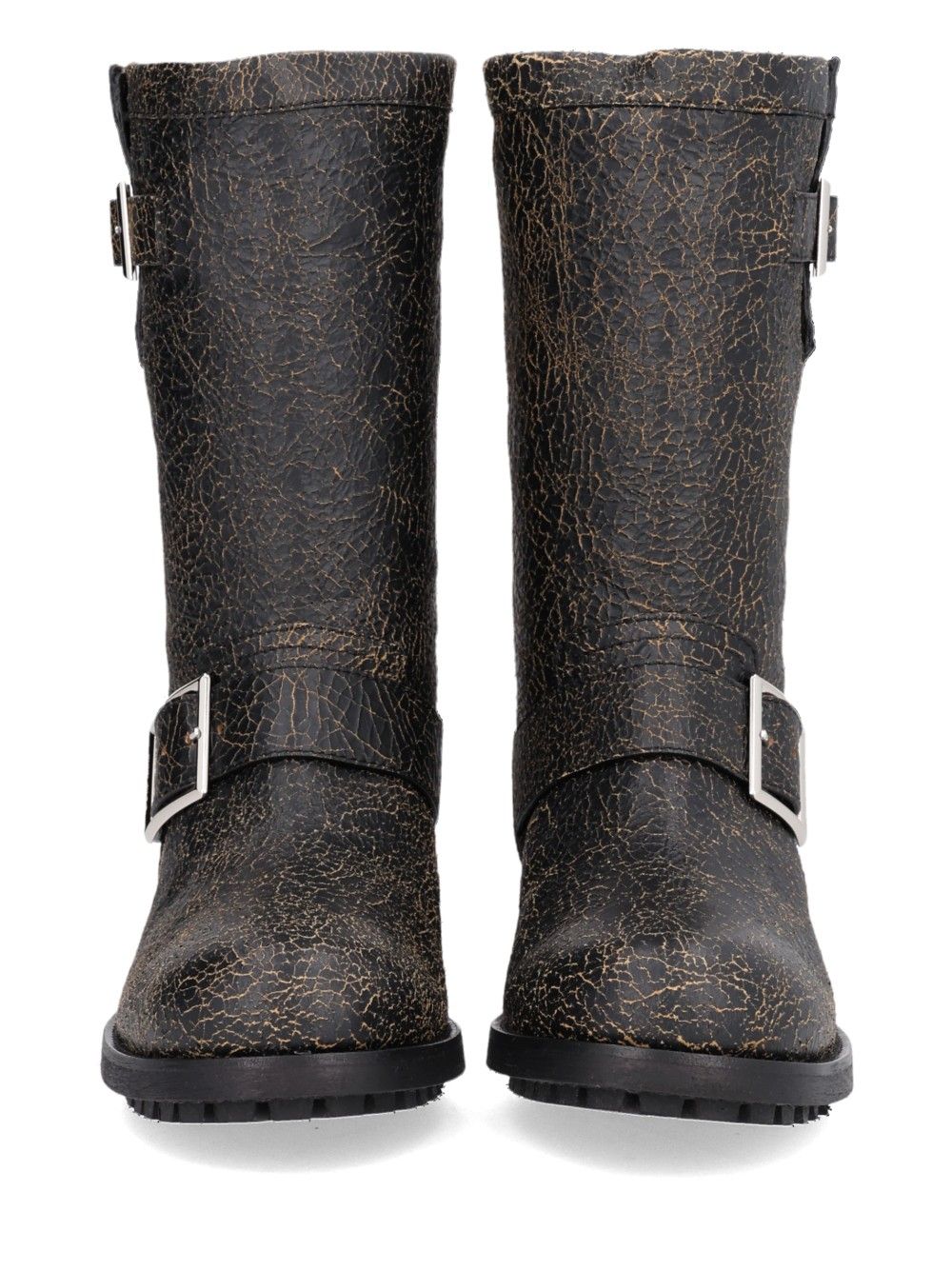 Jimmy Choo Biker Mid Boot Boots - Nero | 23412c527332527a402d7bcaa4bfc558650a2f21