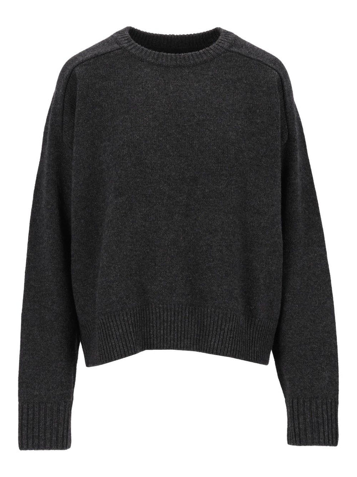 Loulou De Saison Breha Sweater Knitwear - Grey | 5762d7ba3fedf4a367b8ceb6112897e3b7de9f17