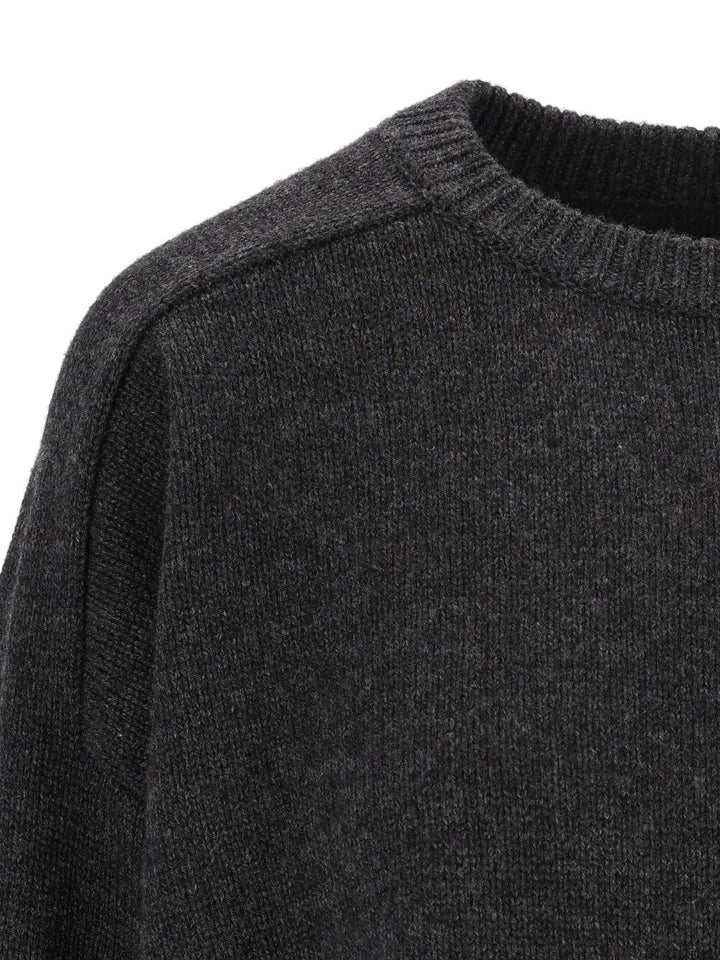 Loulou De Saison Breha Sweater Knitwear - Grey | ba93d74aaa7da2cdc5f394c6912878e94c67c853