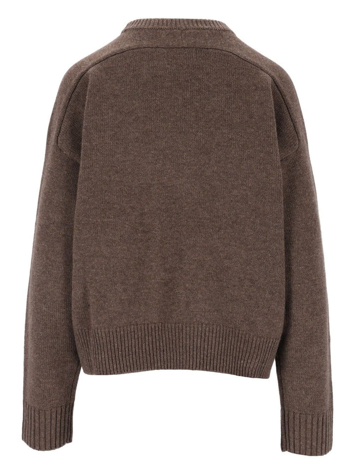 Loulou De Saison Breha Sweater Knitwear - Marrone | 1af6fba64f129e9ec50aaa2bc3f08e9f3a1fe965