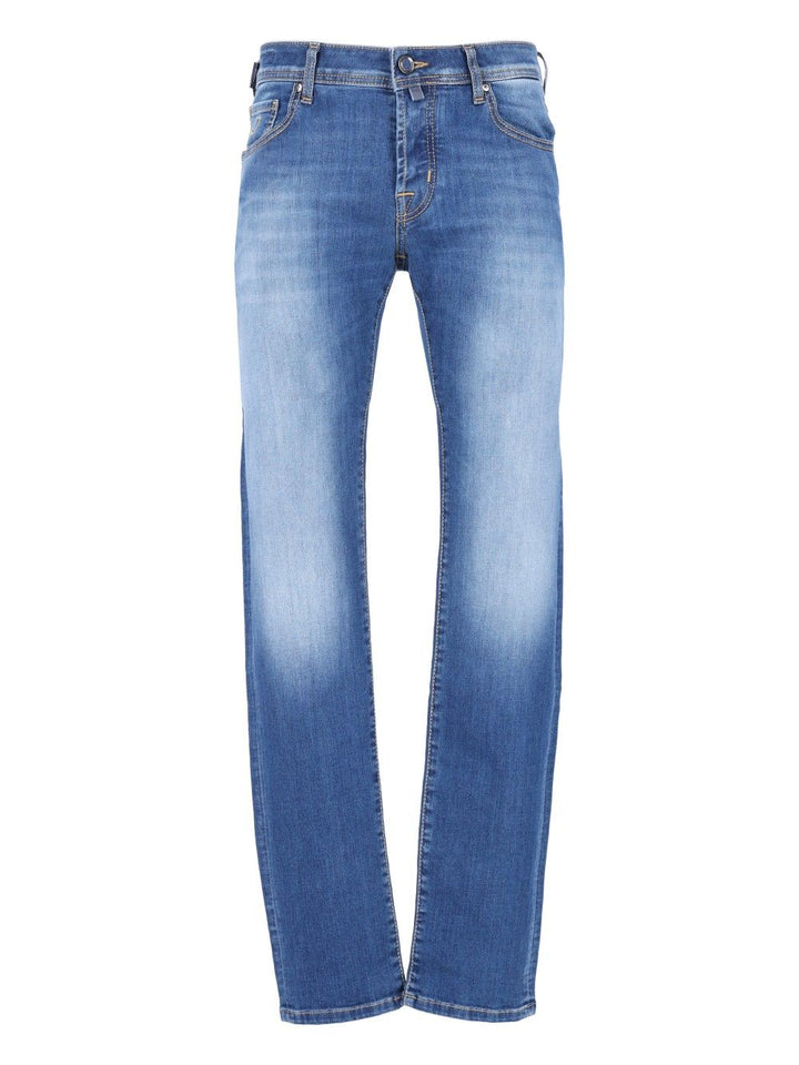 Jacob Cohen Pant 5 Pkt Super Slim Fit Nick  10 Oz Salpa Grigia 92 Cot 8 Elastan Jeans - Blu | 82547b5f857616be19b581b142a3e71f567610de