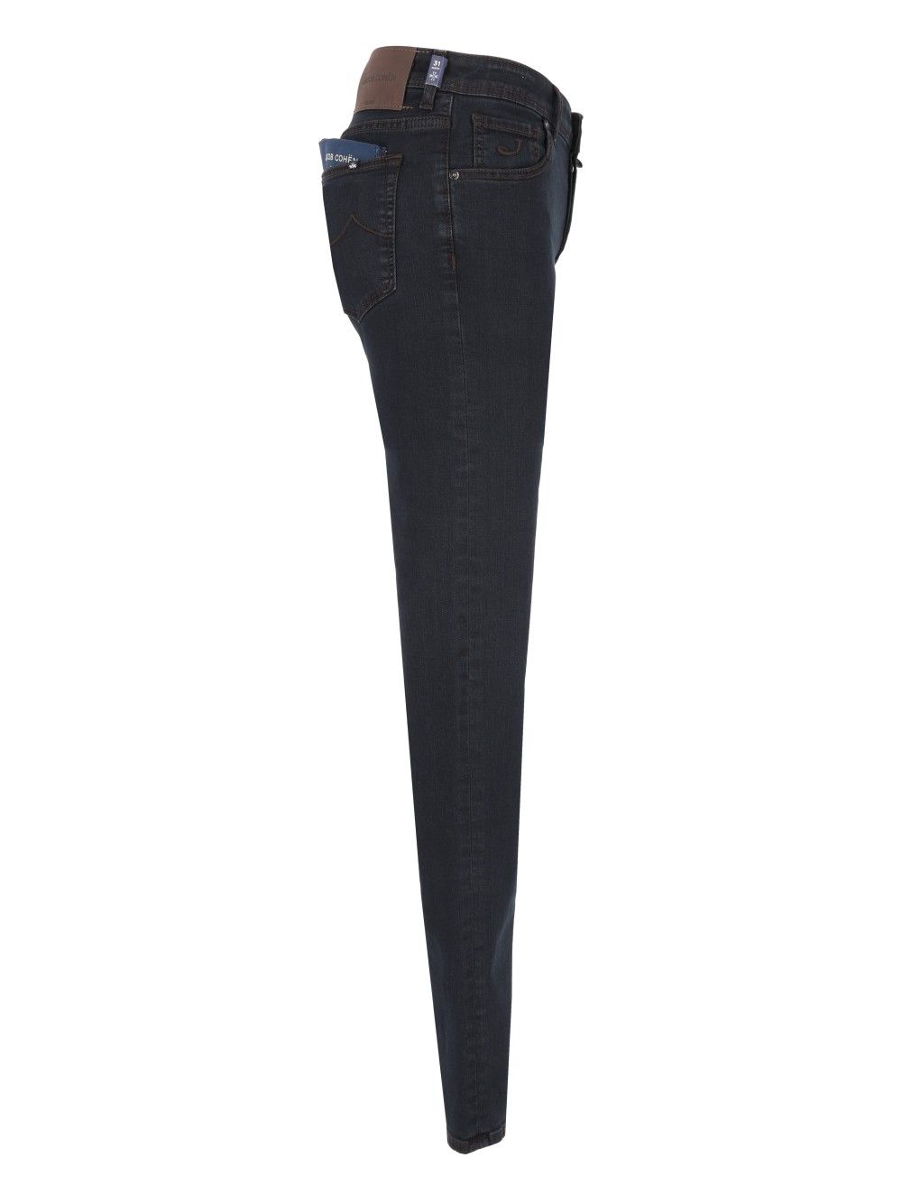 Jacob Cohen Pant 5 Pkt Super Slim Fit Nick  10 Oz Salpa Marrone 92 Cot 8 Elastan Jeans - Blu | 30fa53901423efdcad630d1282662f1cbe4dfb53