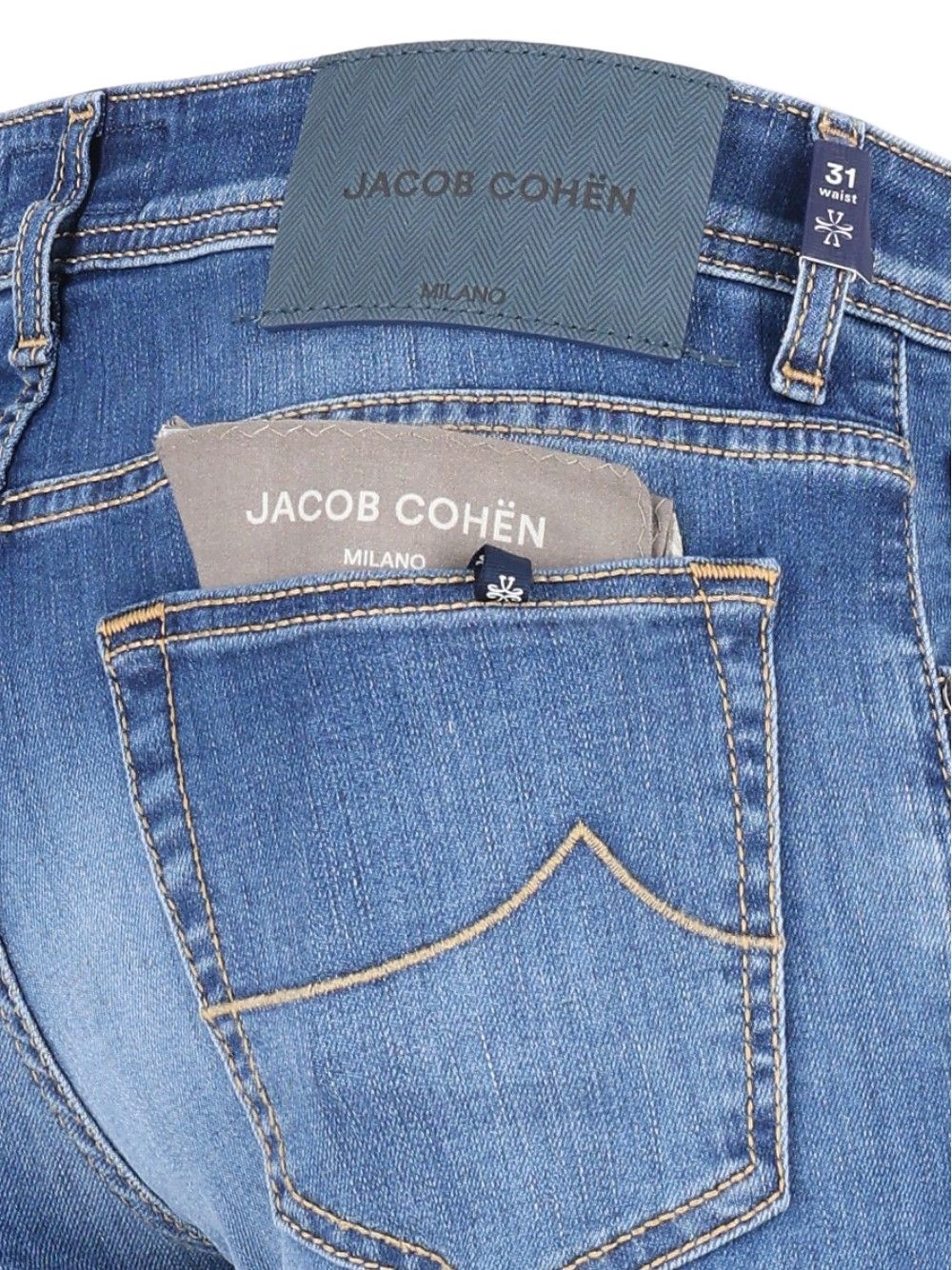 Jacob Cohen Pant 5 Pkt Super Slim Fit Nick  10 Oz Salpa Grigia 92 Cot 8 Elastan Jeans - Blu | 75e62ccfbe1277c2668cb77eb6e27bc60d8c0c9e