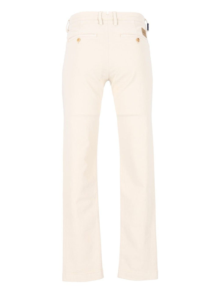 Jacob Cohen Pantalone Slim Fit Bobby 93 Cot 7 Elastan Trousers - Bianco | 32c7bbb31b0406d8d48790bc6f65e912df6e3098