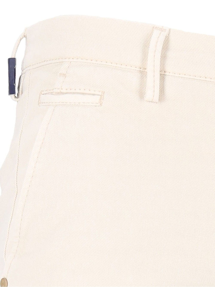 Jacob Cohen Pantalone Slim Fit Bobby 93 Cot 7 Elastan Trousers - Bianco | 011b0831cbf8bc0e1d5a0e366958e0edf8e95fb7