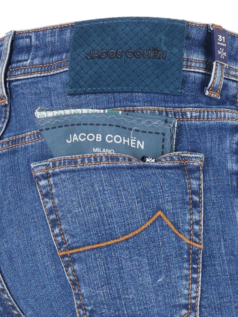 Jacob Cohen Pant5 Pkt Cropped Slim Fit Scott 13,5 Oz Salpa Blu 95 Cot 4 Elastan Jeans - Blu | f724ce3fd706dc85c8c3991659c033927db9d6d5