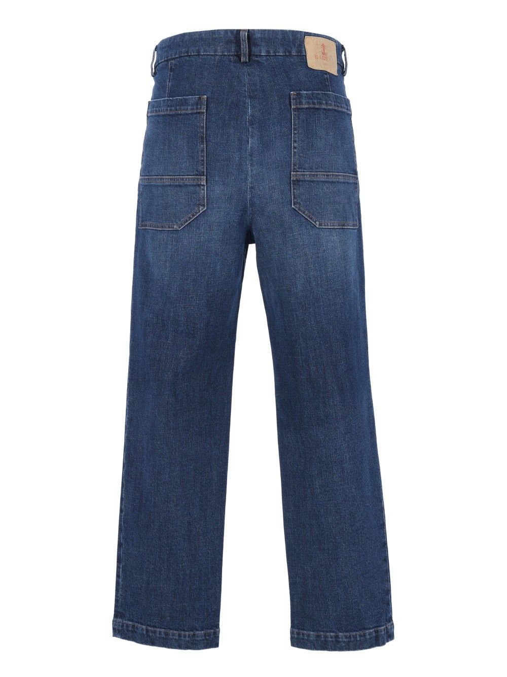 Barena Venezia Pantalone Mazenga Paro 99 Cotone 1 Elastan Trousers - Blu | 269f441546f355a572179bdefb0c3dc4b35817d3