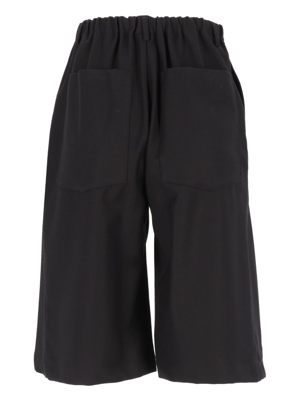 Barena Venezia Shorts Amado Flan 99 Lana 1 Elastan Trousers - Nero | eec816fc8e880575a4c5362fa04d203ace319356