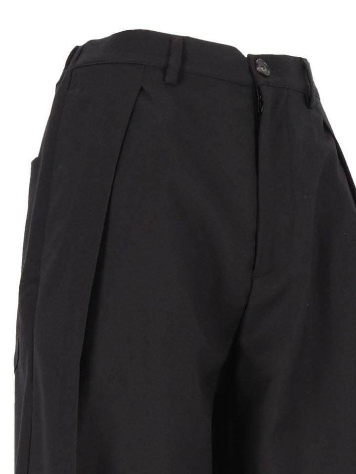 Barena Venezia Shorts Amado Flan 99 Lana 1 Elastan Trousers - Nero | efd44e5e5c1ed0e9fab3458769670276d744fe0d