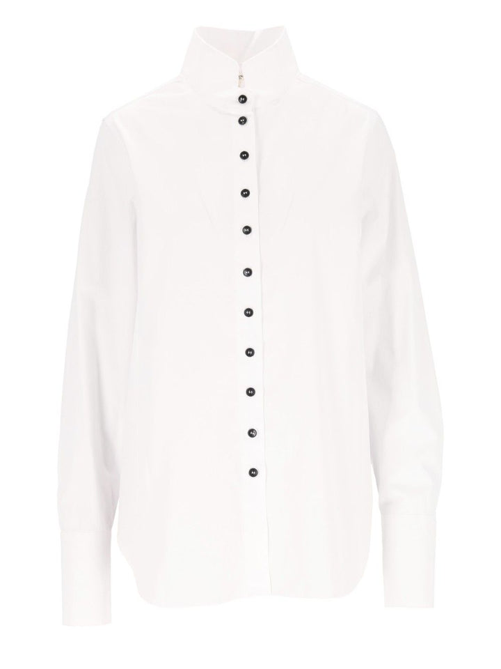Barena Venezia Camicia Alvina Bagio 100 Cotone Shirts - Bianco | fe11c290b81e8aa65f8efeafad35638cd68d9f42