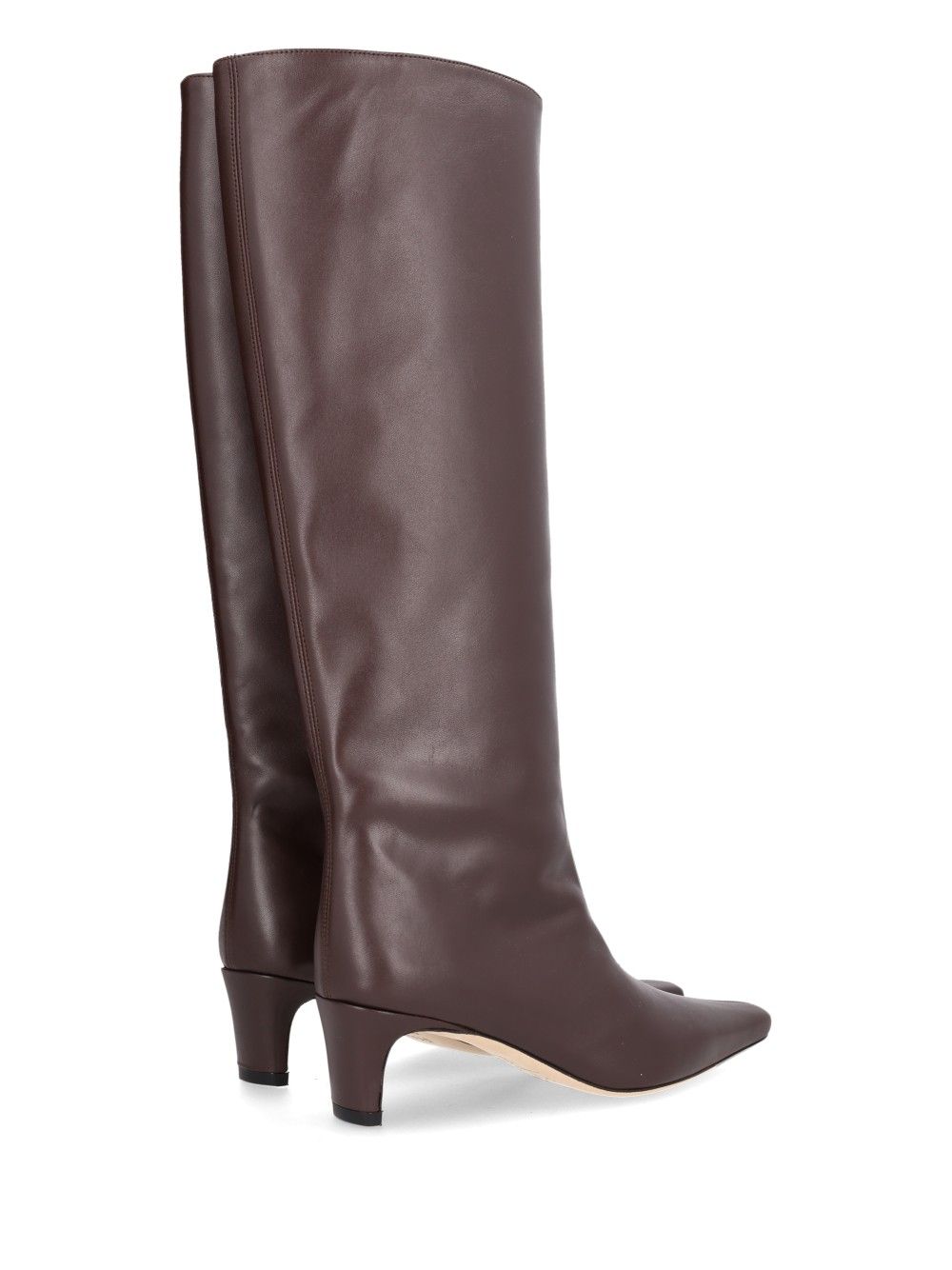 Staud Wally Boot Leather Boots - Marrone | 8cc4e76e16a6529675d7e5a0a21bec5f718d67d0