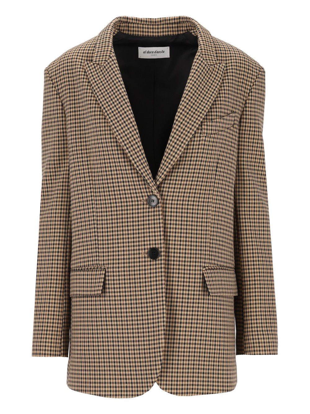 Al Duca D'Aosta Oversized Single-Breasted Blazer Giacche - Beige | 9bc13caf8dd1b9616b16517e6c9208529c989050