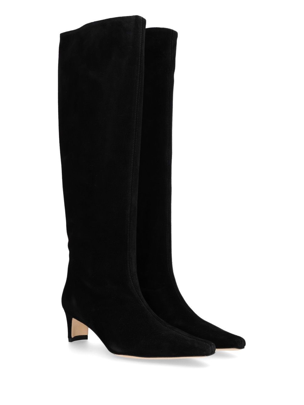 Staud Wally Boot Suede Boots - Nero | feea2ebac5cf8e2ec9d78859d1a7484752394ab0