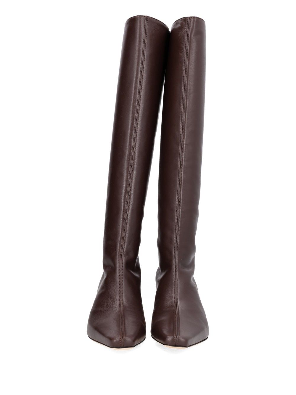 Staud Wally Boot Leather Boots - Marrone | 7cc027989f5d75821340bc43023301b5c121682e
