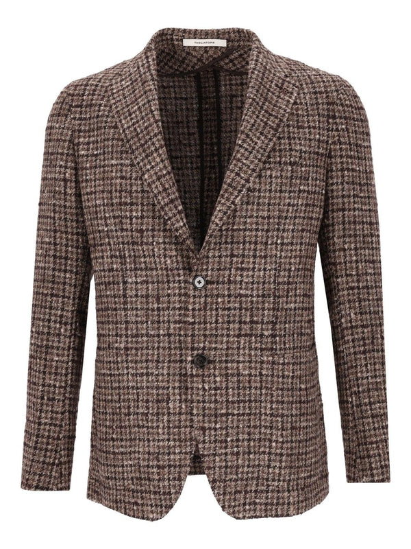 Montecarlo Alpaka-Mischgewebe Blazer Braun