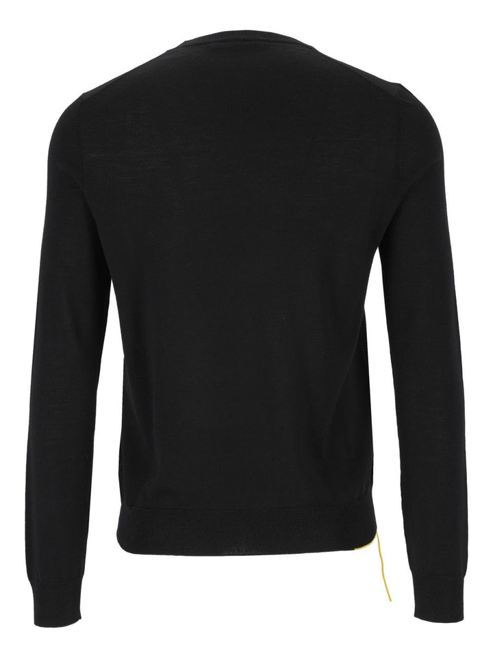 Fendi Merino Wool Sweater Knitwear - Nero | ed5572cb8faf27812d54bf9c9737e0f3947dfac2