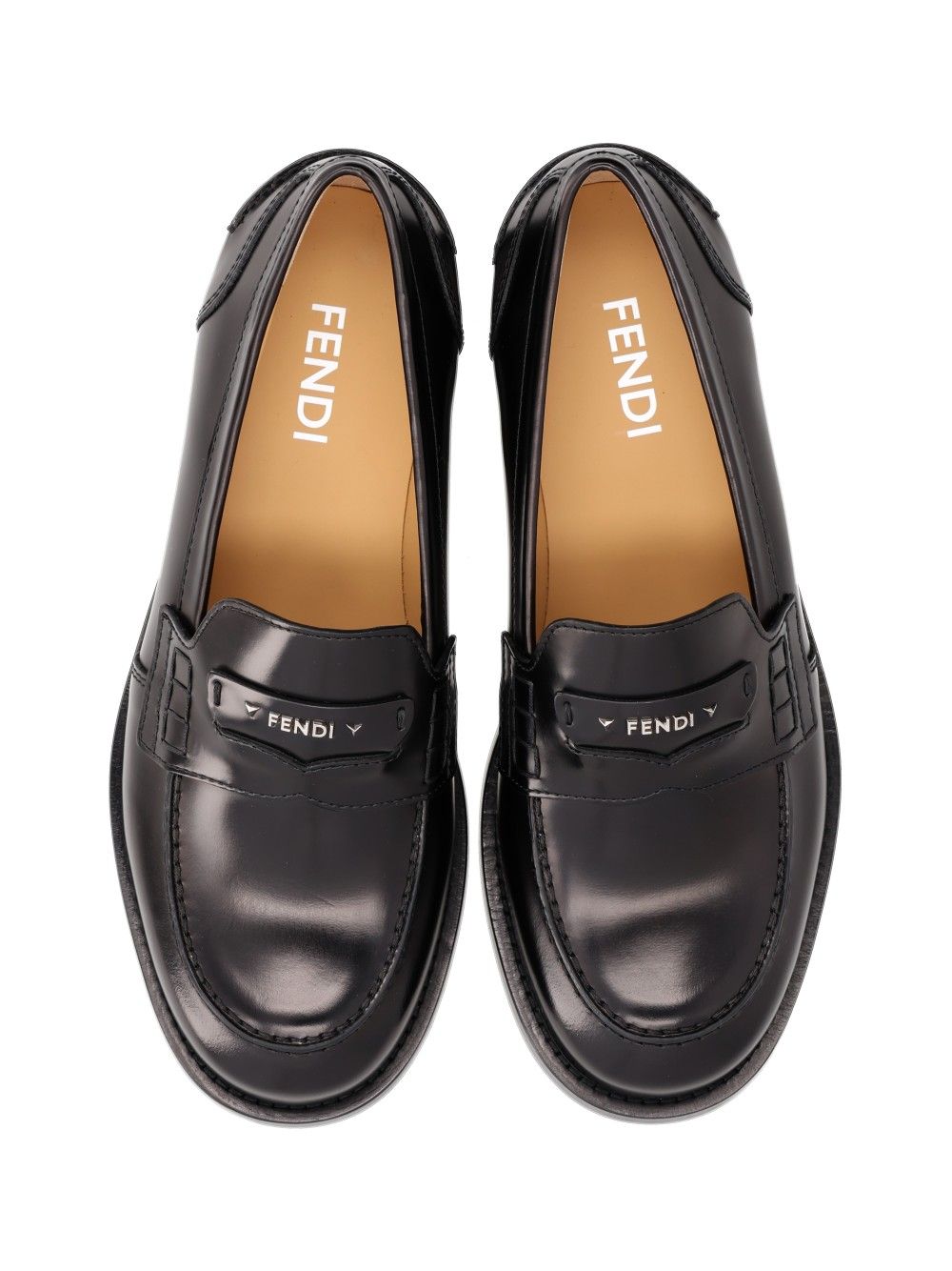 Fendi Fendi Ateneo Moccasin Scarpe basse - Nero | 3ae1bf4fcaca63e67856b4fa477d3a30dd00c312