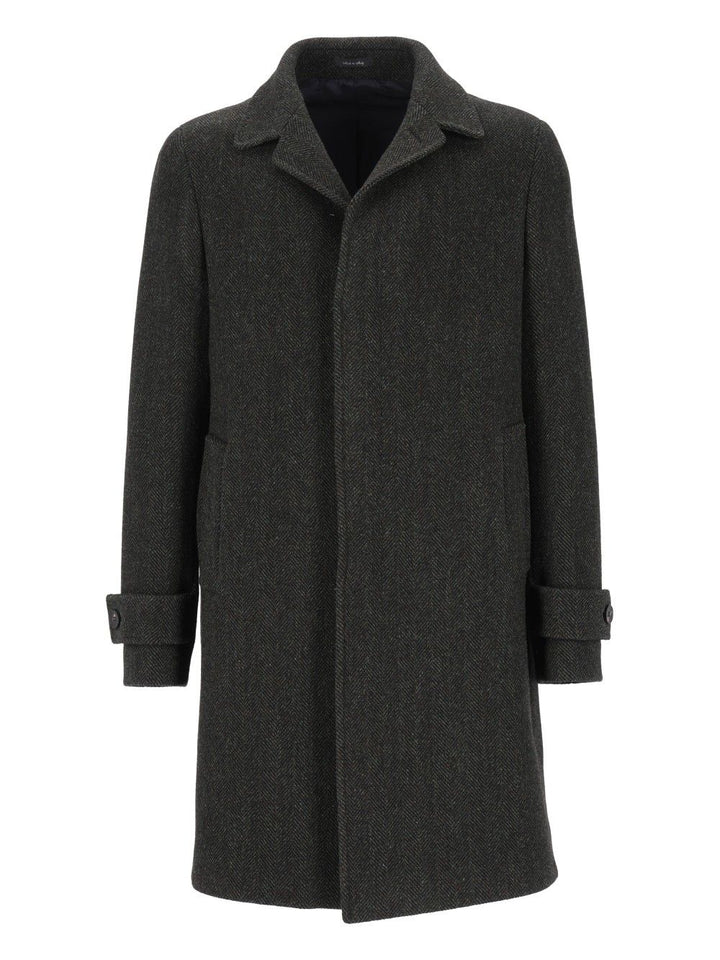 Al Duca D'Aosta Tailored Coat Coats - Verde | 25dd5876c5a4093181e55c88a1d36343b8cdb6d5