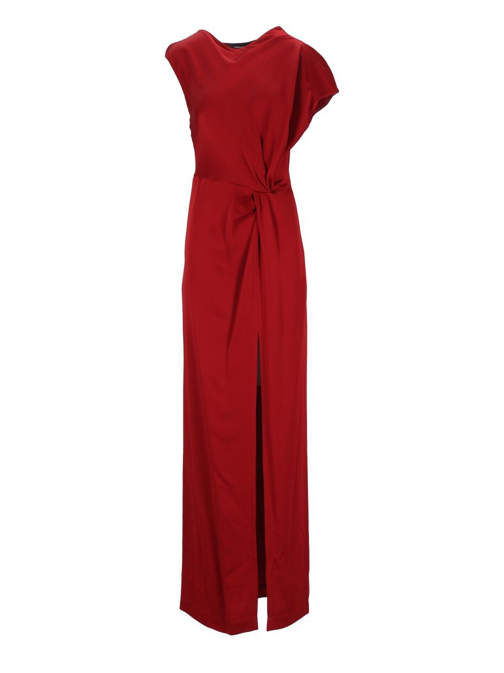 Federica Tosi Abito Lungo Con Spacco Raso Unito Abiti - Rosso | a984c6ff227bb3184cd6cf0950da30b4e90d1c1a