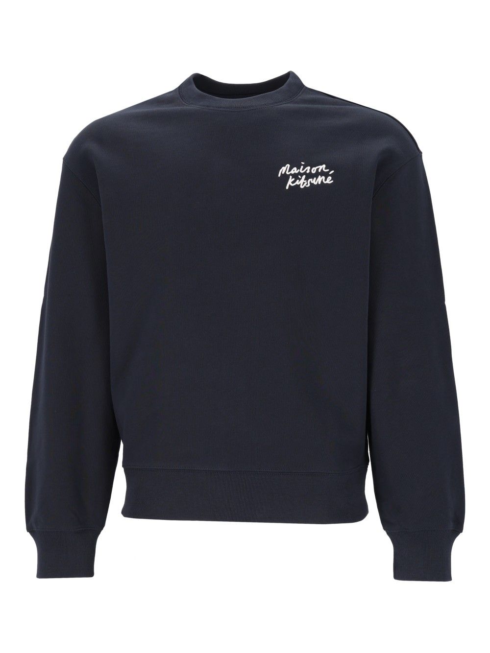 Maison KitsunÉ Maison Kitsuné Handwriting Comfort Sweatshirt Sweatshirts - Blu | f79e2383250227a81af0eaf9fe866153dbd15fba
