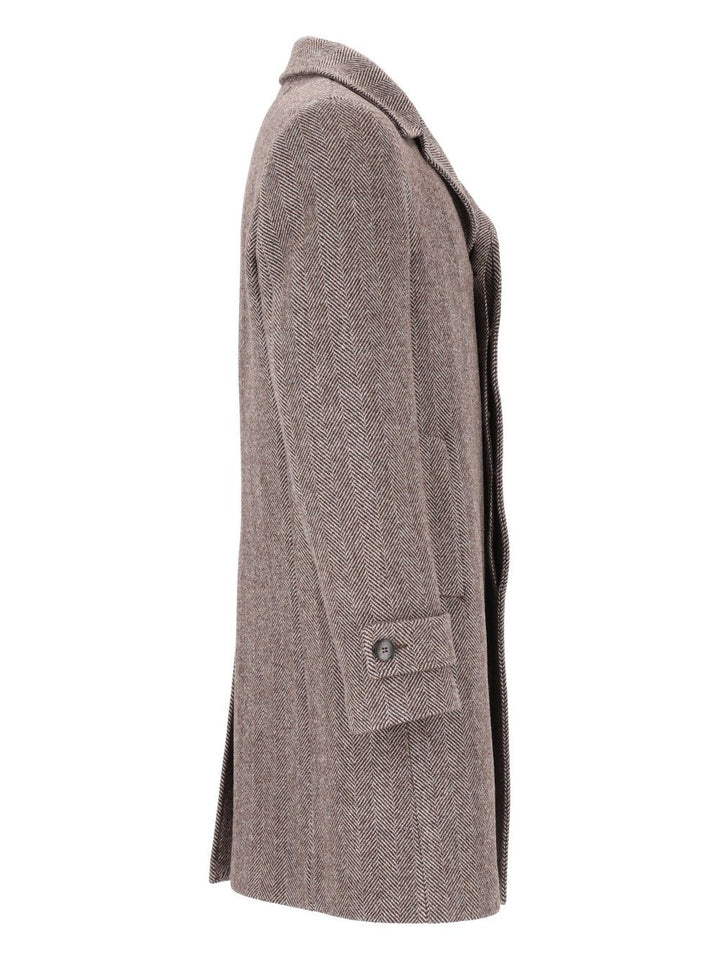 Al Duca D'Aosta Tailored Coat Coats - Marrone | 112a73f133c441f945827f1d91133ba91d4c4f11