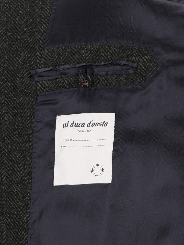 Al Duca D'Aosta Tailored Coat Coats - Verde | a6af42be79fed6579fe5a97422fc61132006bac6