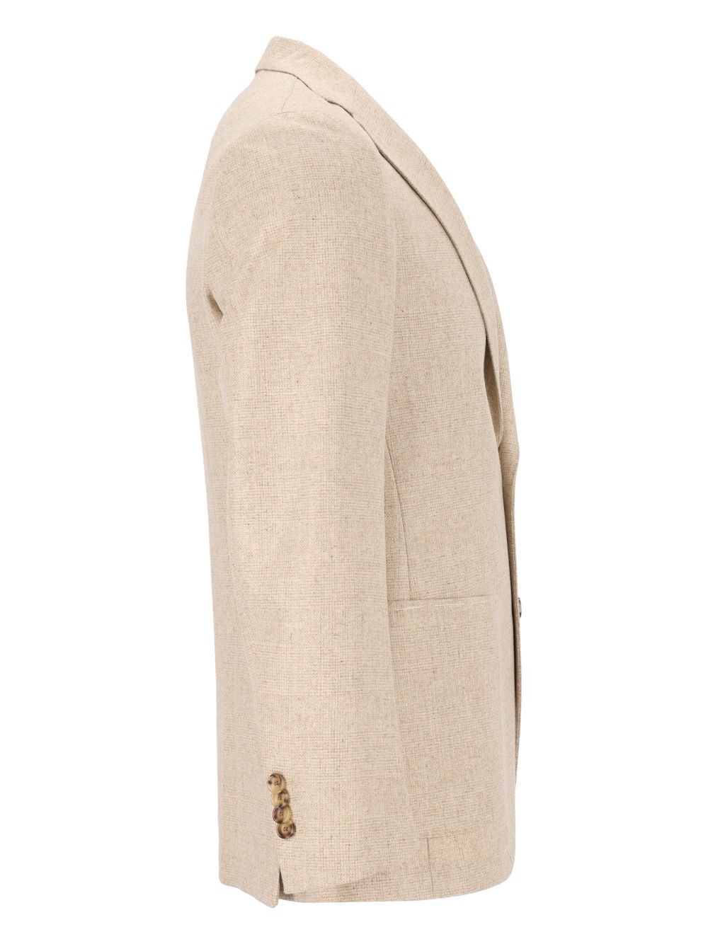Al Duca D'Aosta Unlined Prince Of Wales Fusion Blazer Giacche - Beige | 1ef7ab31340fb92ba2165feb67f39c9ad50dafde