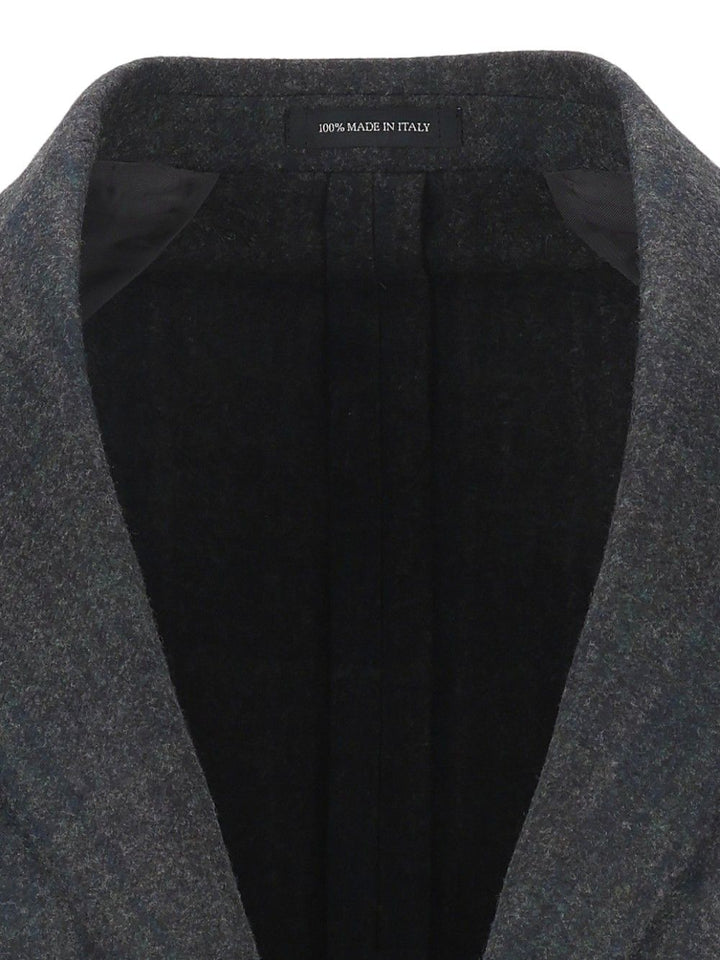 Al Duca D'Aosta Blazer Check Fusion Sfoderata R7 100 Lana Giacche - Verde | 4b937c0dd00f6ee9bb95da4f63c94cafa4f6318a