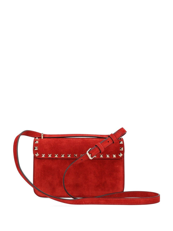 Valentino Garavani Small Rockstud Bag Crossbody Bags - Rosso | c6fde002d9f5457a511ba8bedc2055d575d7871e
