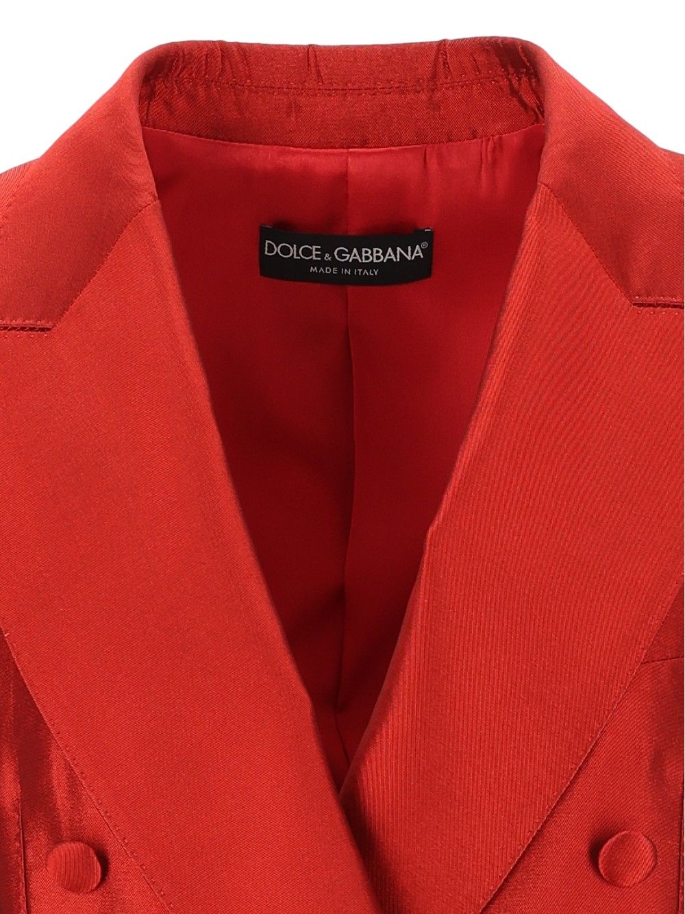 Dolce & Gabbana Double Breasted Blazer Giacche - Rosso | 6d52c59b5455bb52255280adec092952ff5f03ea