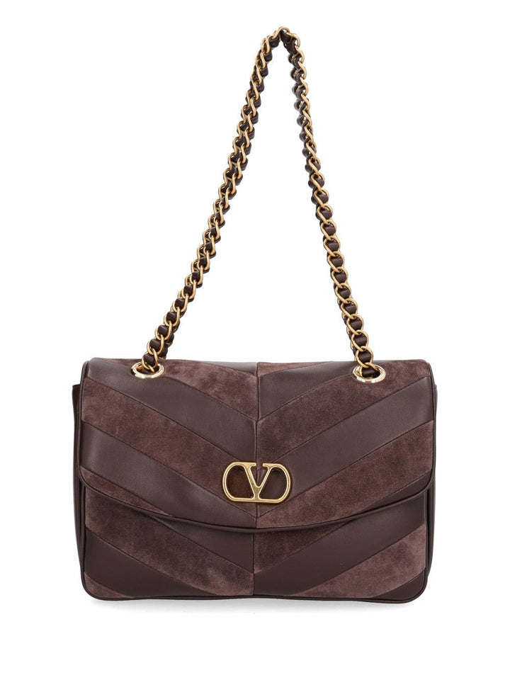 Valentino Garavani Djuna Medium Bag Shoulder Bags - Marrone | 1bc6c547ff66a8a9243396afdfa5f3e2b90ebf22