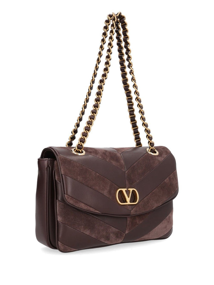 Valentino Garavani Djuna Medium Bag Shoulder Bags - Marrone | 66355c0a8fe62c15476a0e346558e5a87bbfbf26