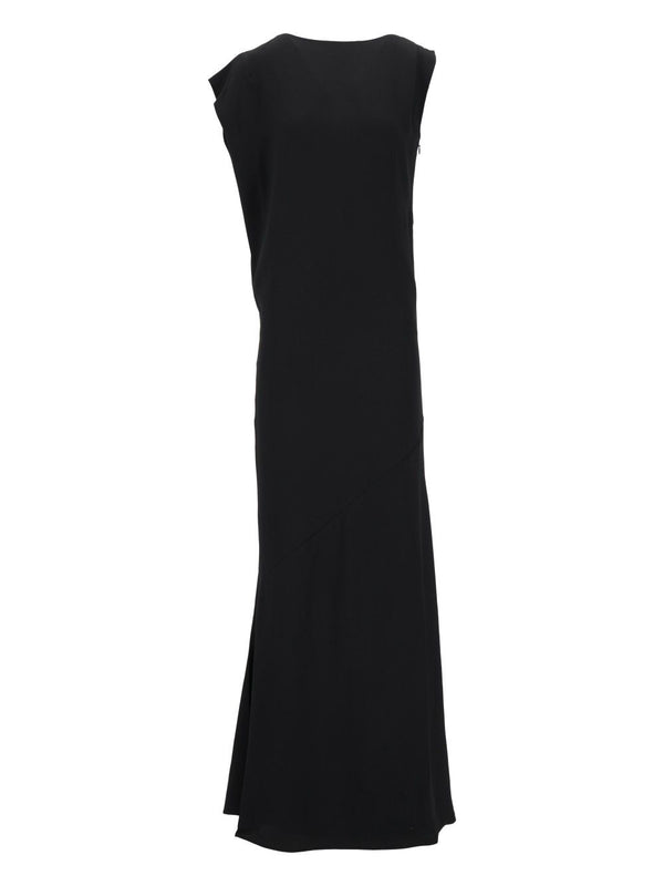 Drap Vestido Negro