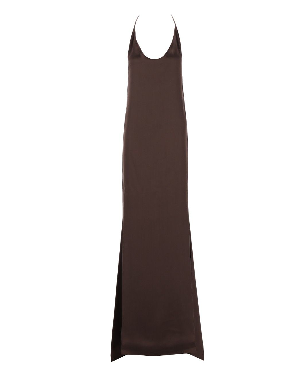 Tom Ford Long Silk Evening Dress Abiti - Marrone | c605fb96f21fb34fc01a5dc4328ada02e1e24002