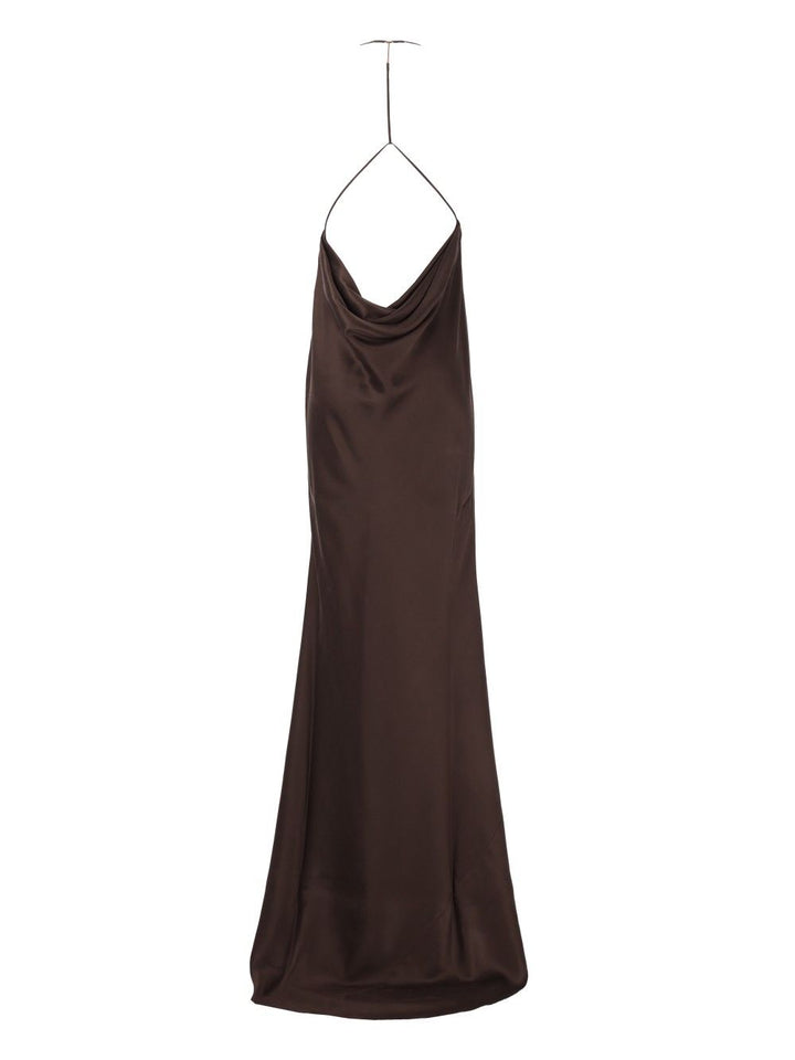 Tom Ford Long Silk Evening Dress Abiti - Marrone | 83b7a309daf71443ba92c153f66a5b2d94ba395c