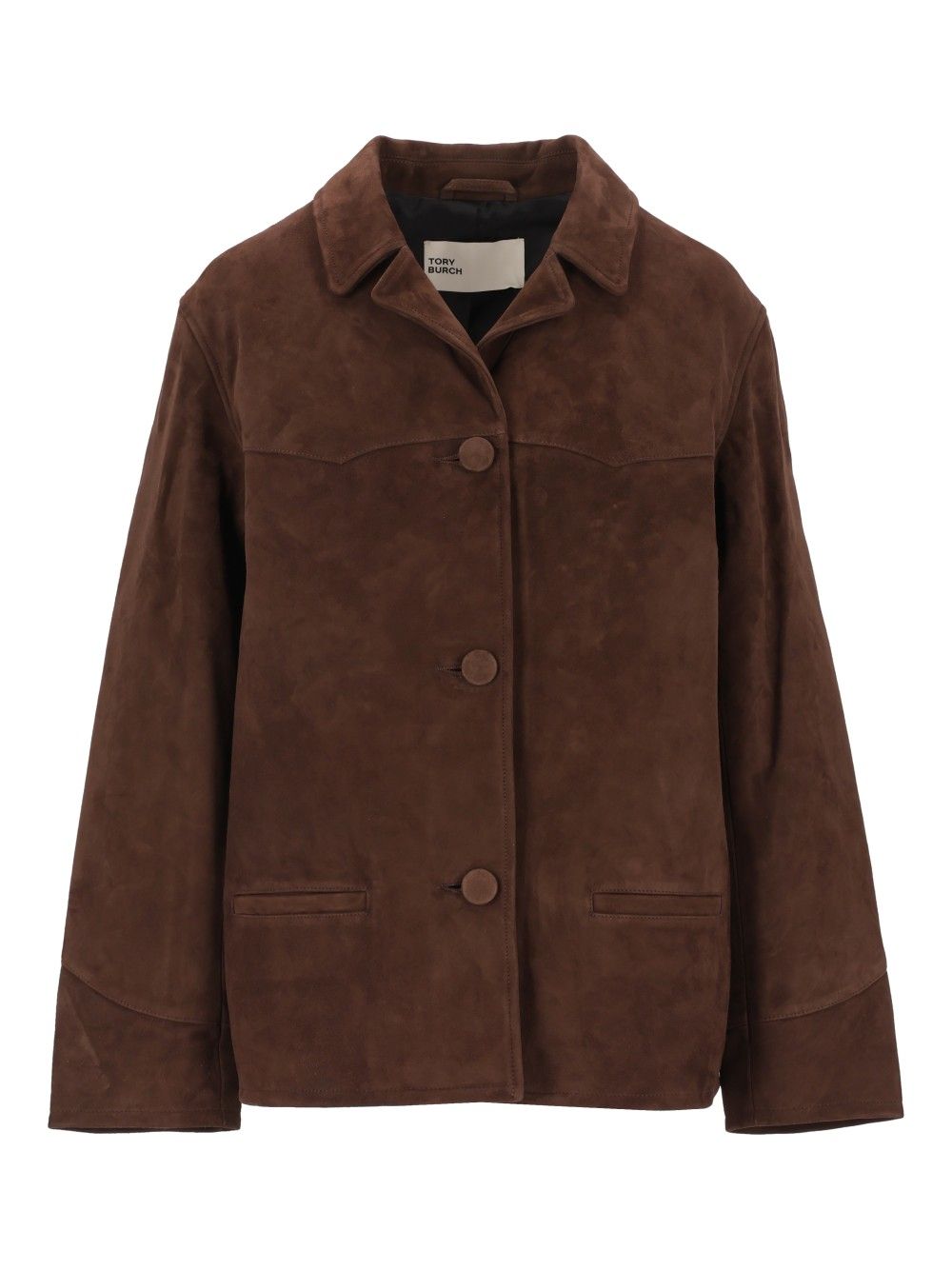 Tory Burch Suede Blazer Giacche - Marrone | 67a57fbc96021e753b53be4d4224ea35d0e8b4e0