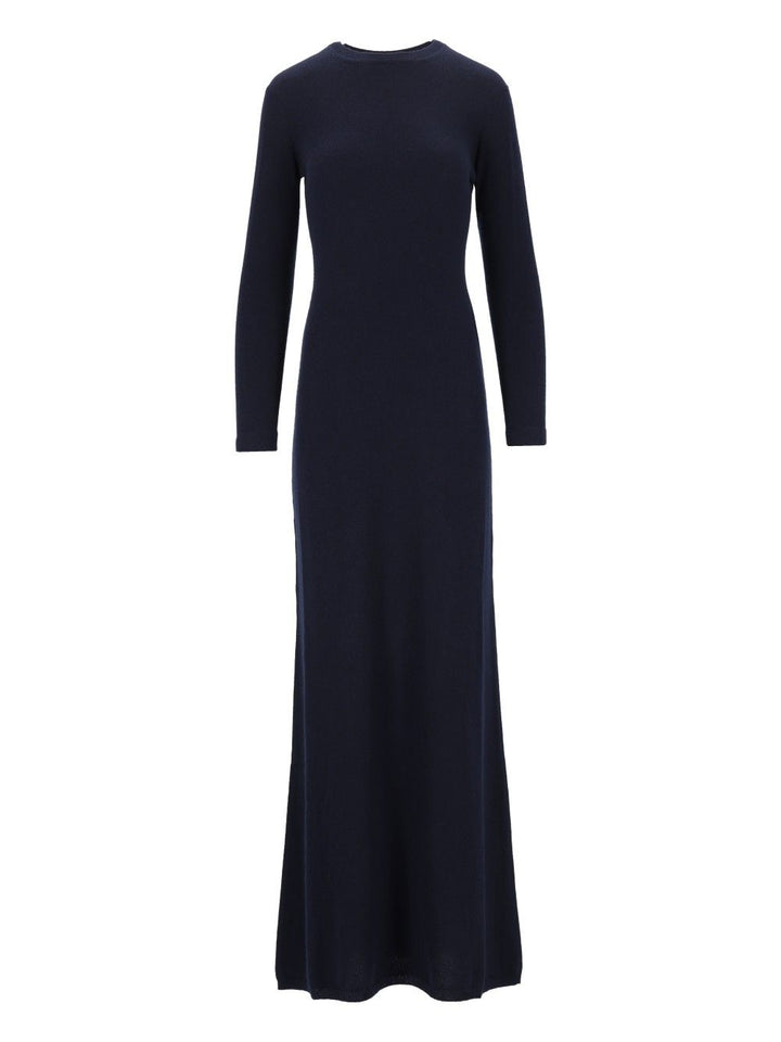 Tom Ford Featherweight Cashmere Silk And Mid Gauge Cotton Cashmere Multigauge Long Crewneck Dress Abiti - Blu | d97ff5163f88afc3e8d5ba78d34de2a0bd3e5f49
