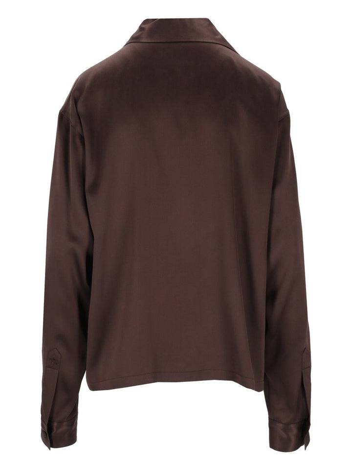 Tom Ford Soft Polo Shirt Shirts - Marrone | 3a056eb5af232017860ab26f28784200906c66a9