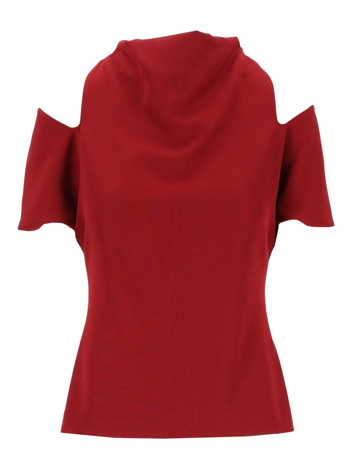 Federica Tosi Candy Top - Rosso | cf87227e9ccb36055f9cd6024d4995cd577eadf4