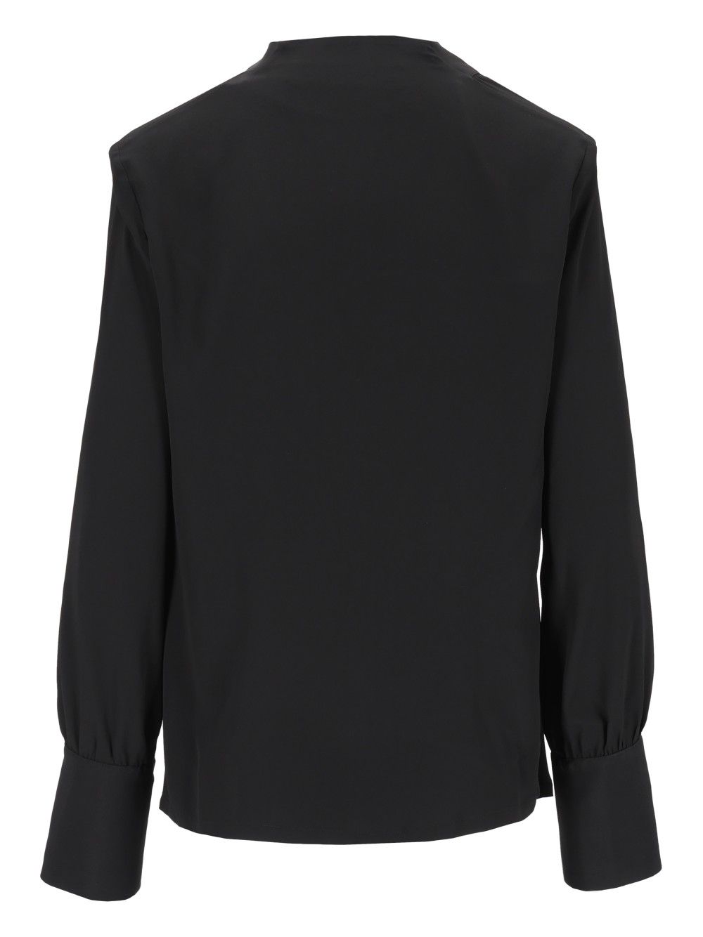 Federica Tosi Blusa Scollatura Morbida E Profonda  Misto Seta Top - Nero | fd11d9bb1e5dc8d28a1a5dbac1b3e82de84a4a0d