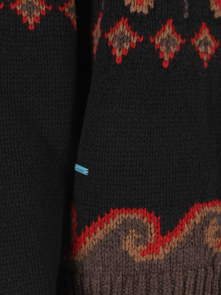 Alanui Sweet Winter Jacket Knitwear - Nero | ebc84d447be0f28f9dd04ae2ec4d74f9b46afbc6
