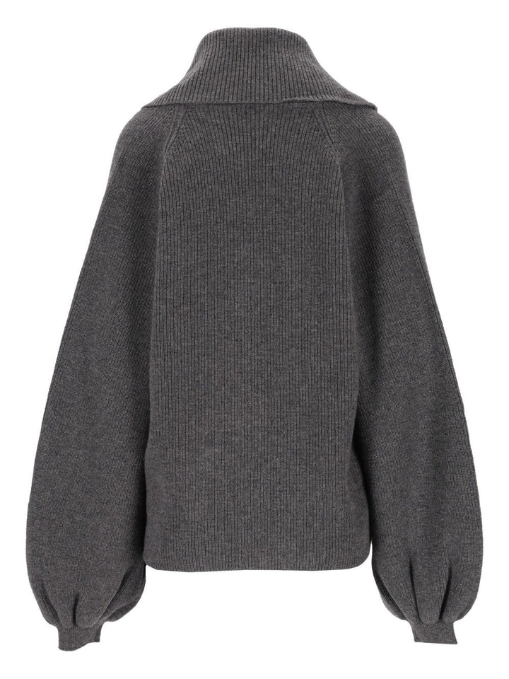 Dolce & Gabbana Buttoned Cardigan Knitwear - Grey | 9ad36b08364f58e3354712fd822a8db987b178f7