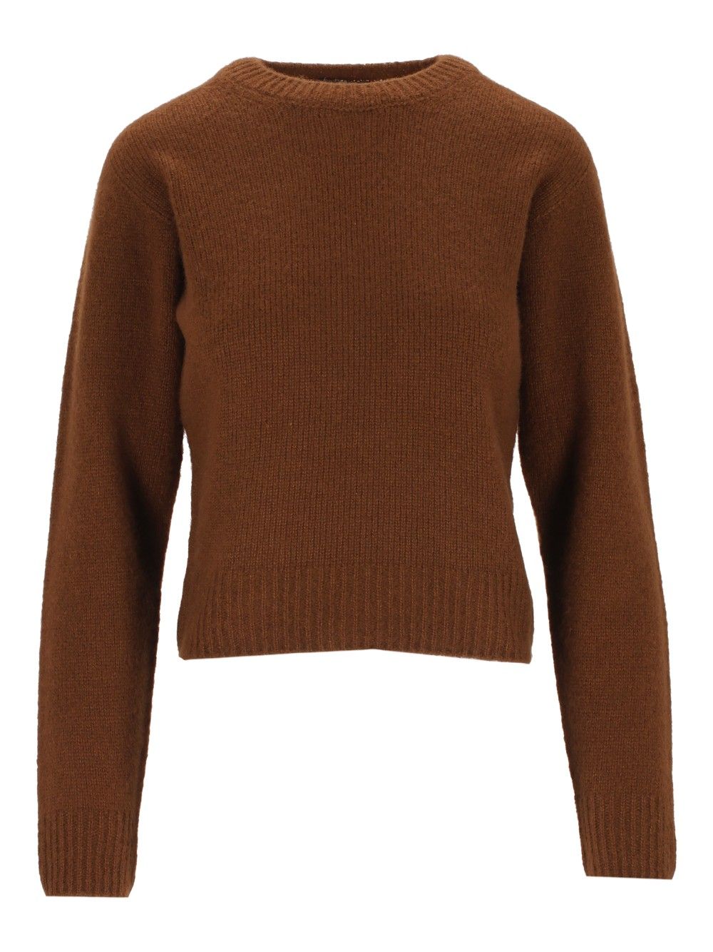 Tom Ford Seamless Ultrasoft Cashmere Silk - 5gg Classic Crewneck Knitwear - Marrone | 4bedd402b5b88d929cc3e1827ec73ba5ac63727e