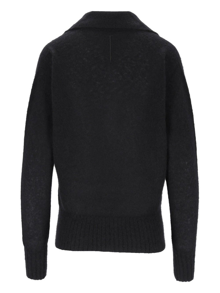 Tom Ford Seamless Ultrasoft Cashmere Silk - 5gg & 6gg Polo Knitwear - Nero | a901834acc94a17506732aa68bff36f1d2becbe2