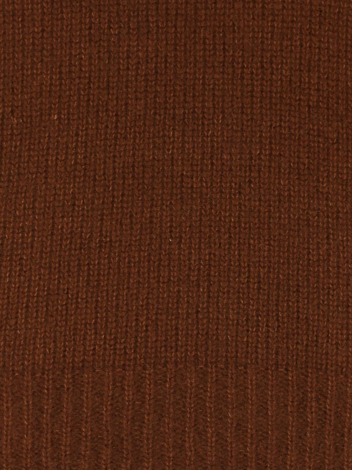 Tom Ford Seamless Ultrasoft Cashmere Silk - 5gg Classic Crewneck Knitwear - Marrone | df52deb6b031e84d7d2775b6c1a03749349e6045