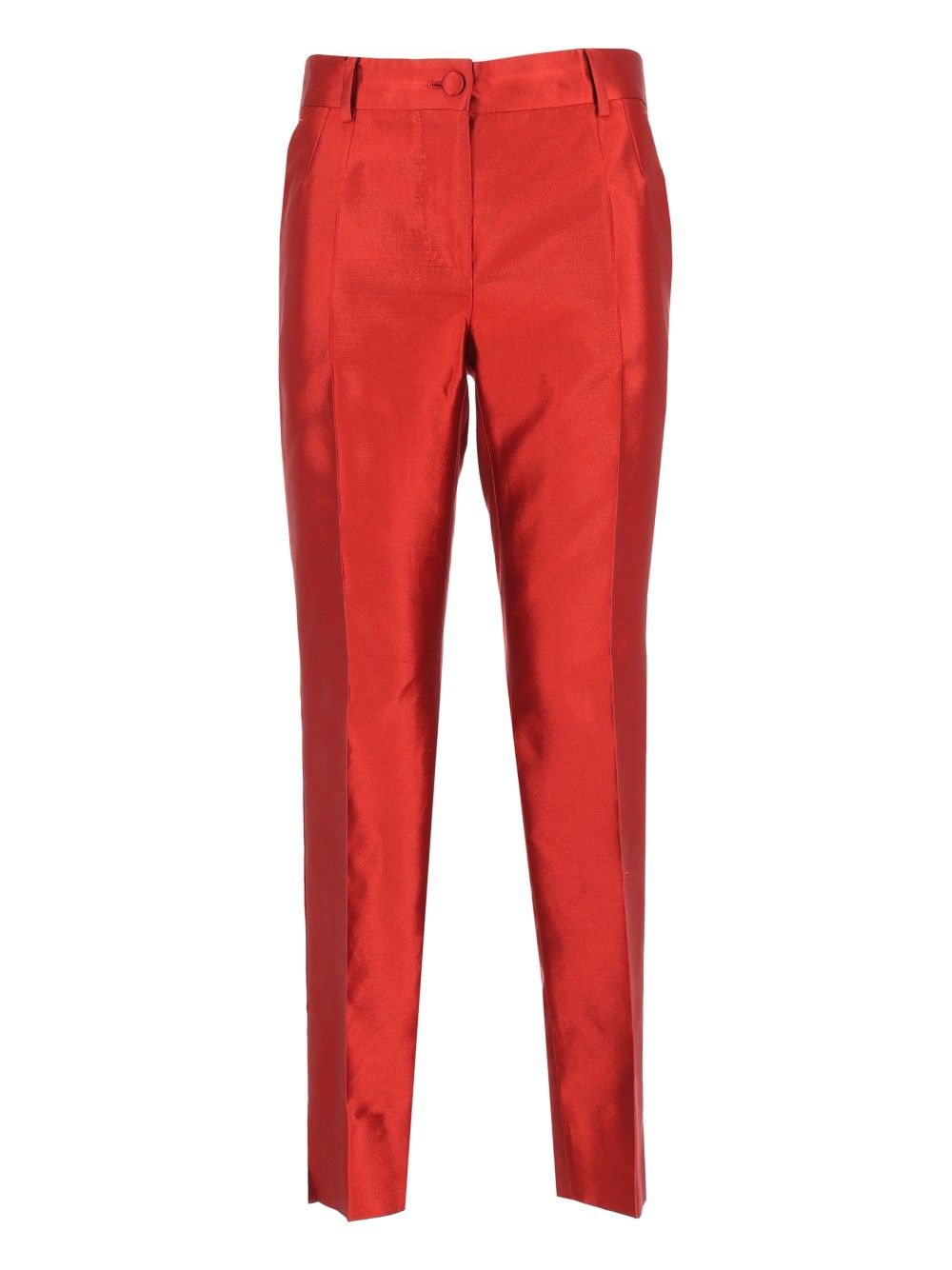 Dolce & Gabbana High Waist Trousers - Rosso | eba001ffe29b73f924c1cc3c9f6332dcbe6dec38
